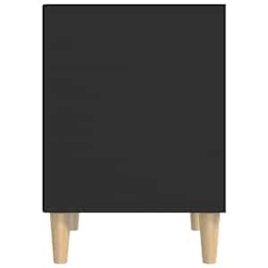 Noční stolek černá 40x35x50 cm kompozitní dřevo - obrázek 6