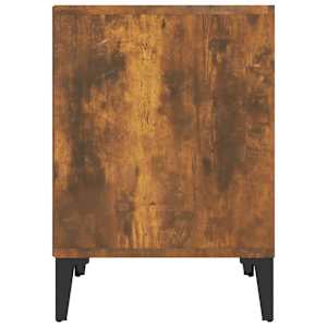 Noční stolky 2 ks kouřový dub 40x35x50 cm - obrázek 7