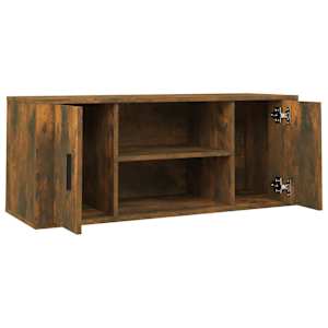 TV skříňka kouřový dub 100 x 35 x 40 cm kompozitní dřevo - obrázek 6