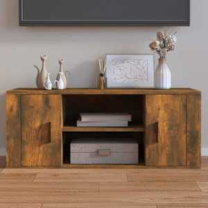 TV skříňka kouřový dub 100 x 35 x 40 cm kompozitní dřevo - obrázek 1