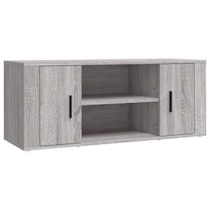 TV skříňka šedá sonoma 100 x 35 x 40 cm kompozitní dřevo - obrázek 2