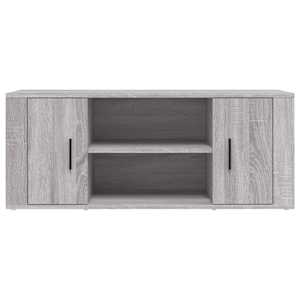 TV skříňka šedá sonoma 100 x 35 x 40 cm kompozitní dřevo - obrázek 5