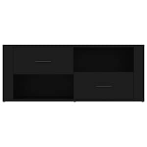 TV skříňka černá 100 x 35 x 40 cm kompozitní dřevo - obrázek 6