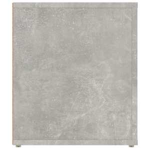 TV skříňka betonově šedá 100x35x40 cm kompozitní dřevo - obrázek 8