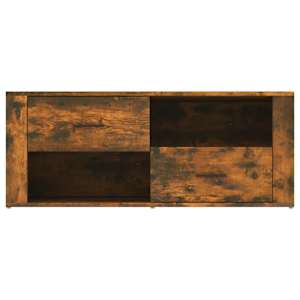 TV skříňka kouřový dub 100 x 35 x 40 cm kompozitní dřevo - obrázek 6