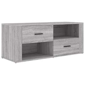 TV skříňka šedá sonoma 100 x 35 x 40 cm kompozitní dřevo - obrázek 2