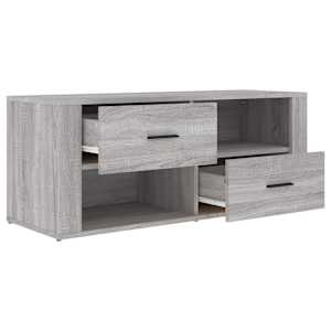 TV skříňka šedá sonoma 100 x 35 x 40 cm kompozitní dřevo - obrázek 7