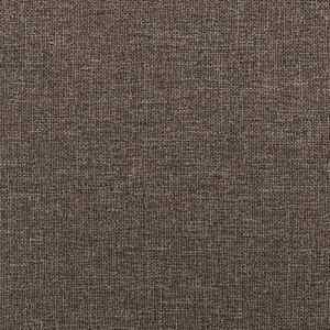 Herní židle s podnožkou černá a taupe textil - obrázek 14