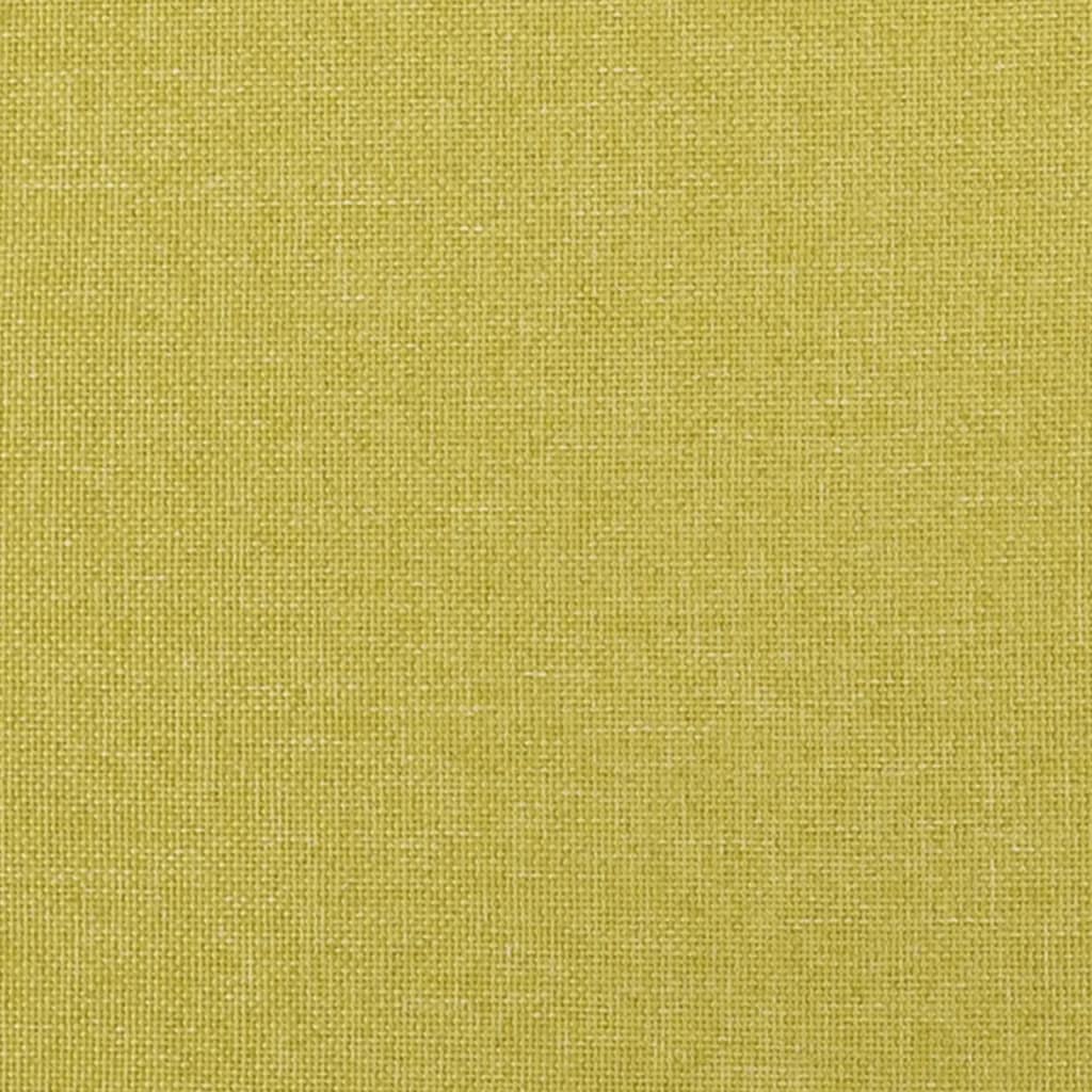 Herní židle s podnožkou černá a světle zelená textil - obrázek 14