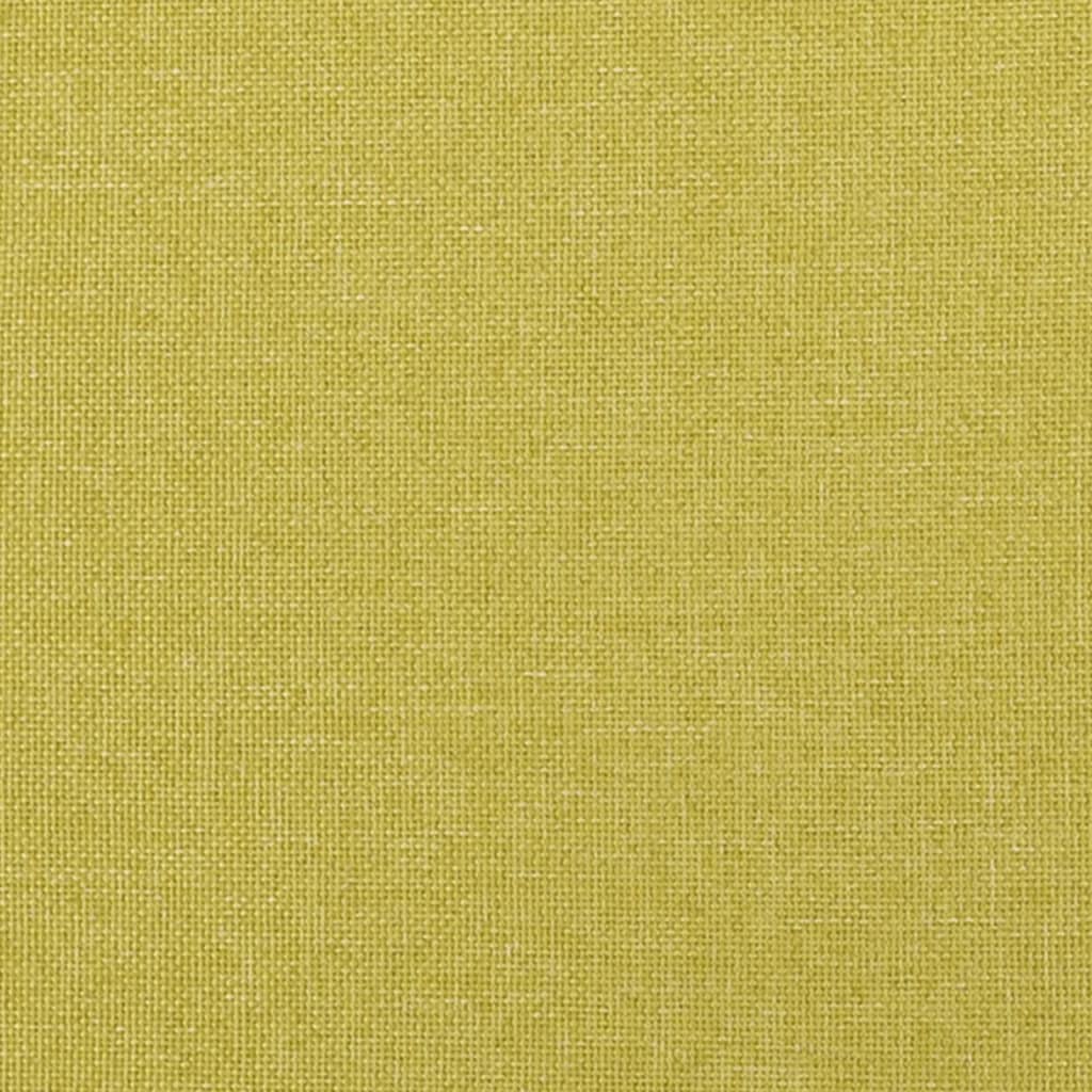 Herní židle s podnožkou černá a světle zelená textil - obrázek 14