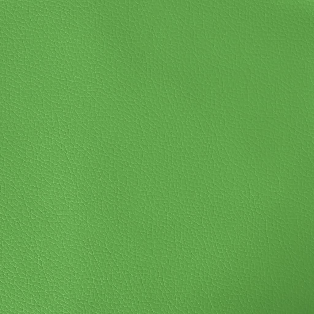 Scaun de jocuri, negru și verde, piele ecologică