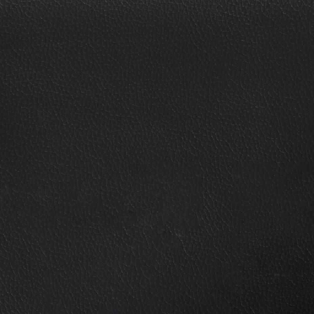 Computer gaming chair with footrest, black and red artificial leather