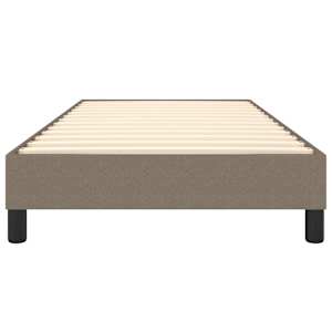 Rám postele s boxspringem taupe 80x200 cm textil - obrázek 5