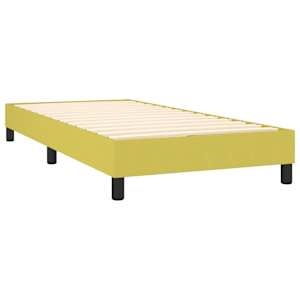 Rám postele s boxspringem zelený 80 x 200 cm textil - obrázek 5