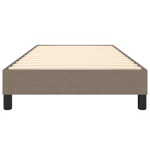 Rám postele s boxspringem taupe 90x190 cm textil - obrázek 5