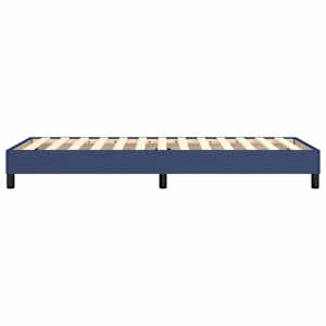 Rám postele s boxspringem modrá 90x190 cm textil - obrázek 6