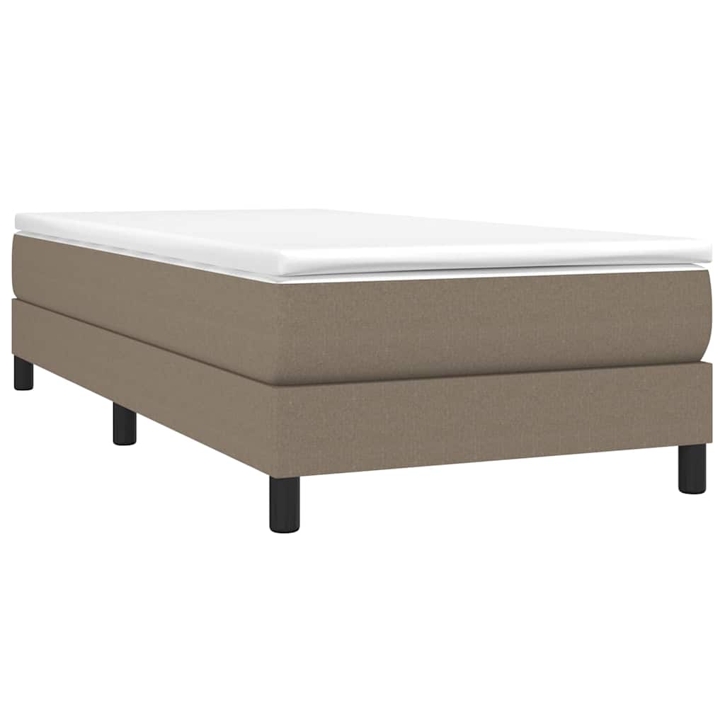 vidaXL Boxspring bed 90x200 cm stof taupe, foto 2