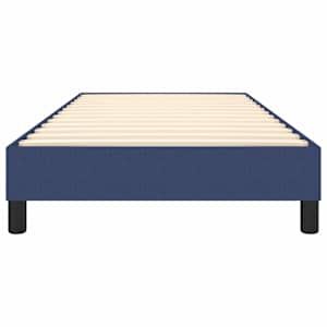 Rám postele s boxspringem modrá 100x200 cm textil - obrázek 5