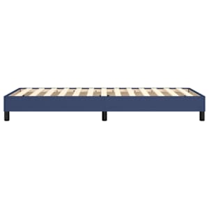 Rám postele s boxspringem modrá 100x200 cm textil - obrázek 6