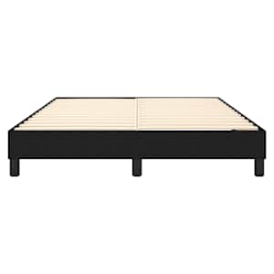 Rám postele s boxspringem černý 140 x 190 cm textil - obrázek 5