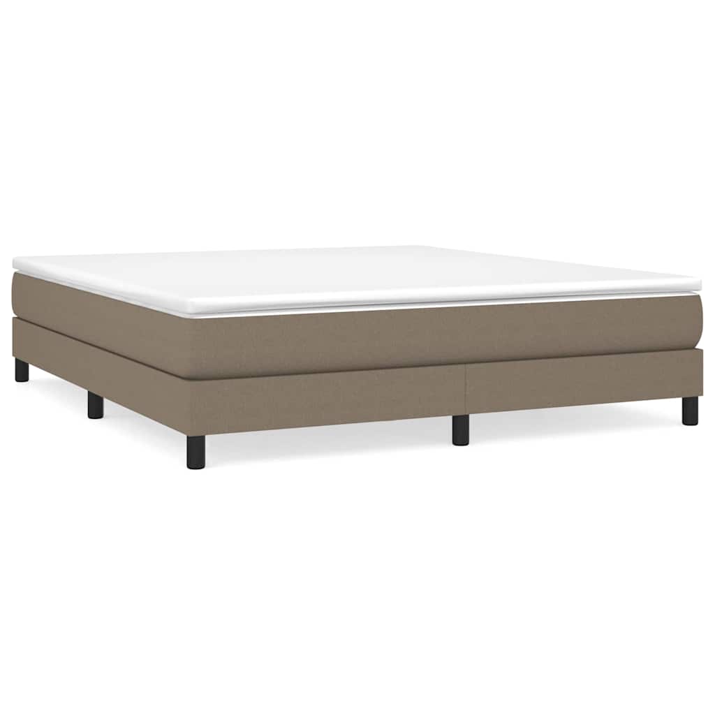 vidaXL Boxspring bed stof taupe 160x200 cm, foto 3