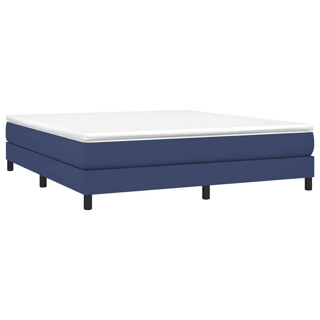 vidaXL Boxspring bed stof blauw 180x200 cm, foto 2