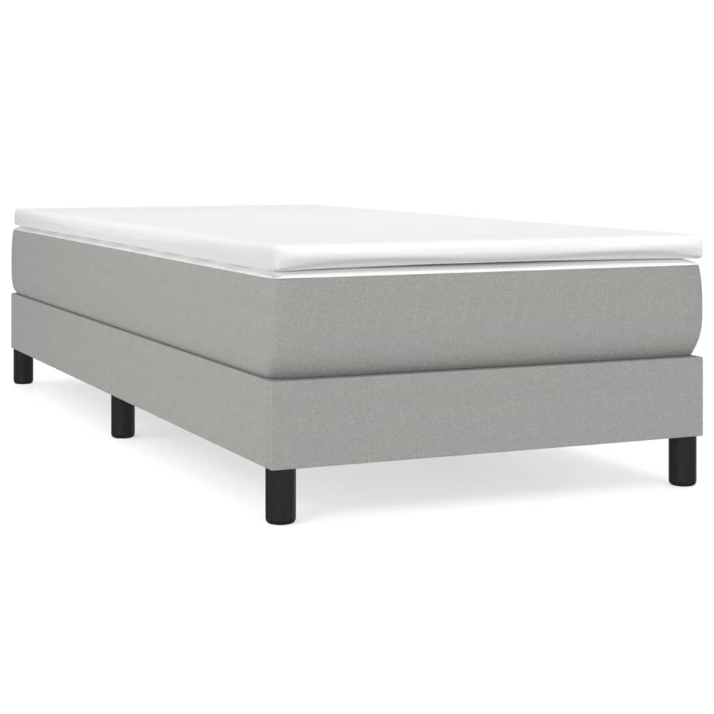 Bed Frame Upholstered Mattress Foundation Bedroom Furniture Fabric vidaXL - Picture 83 of 84