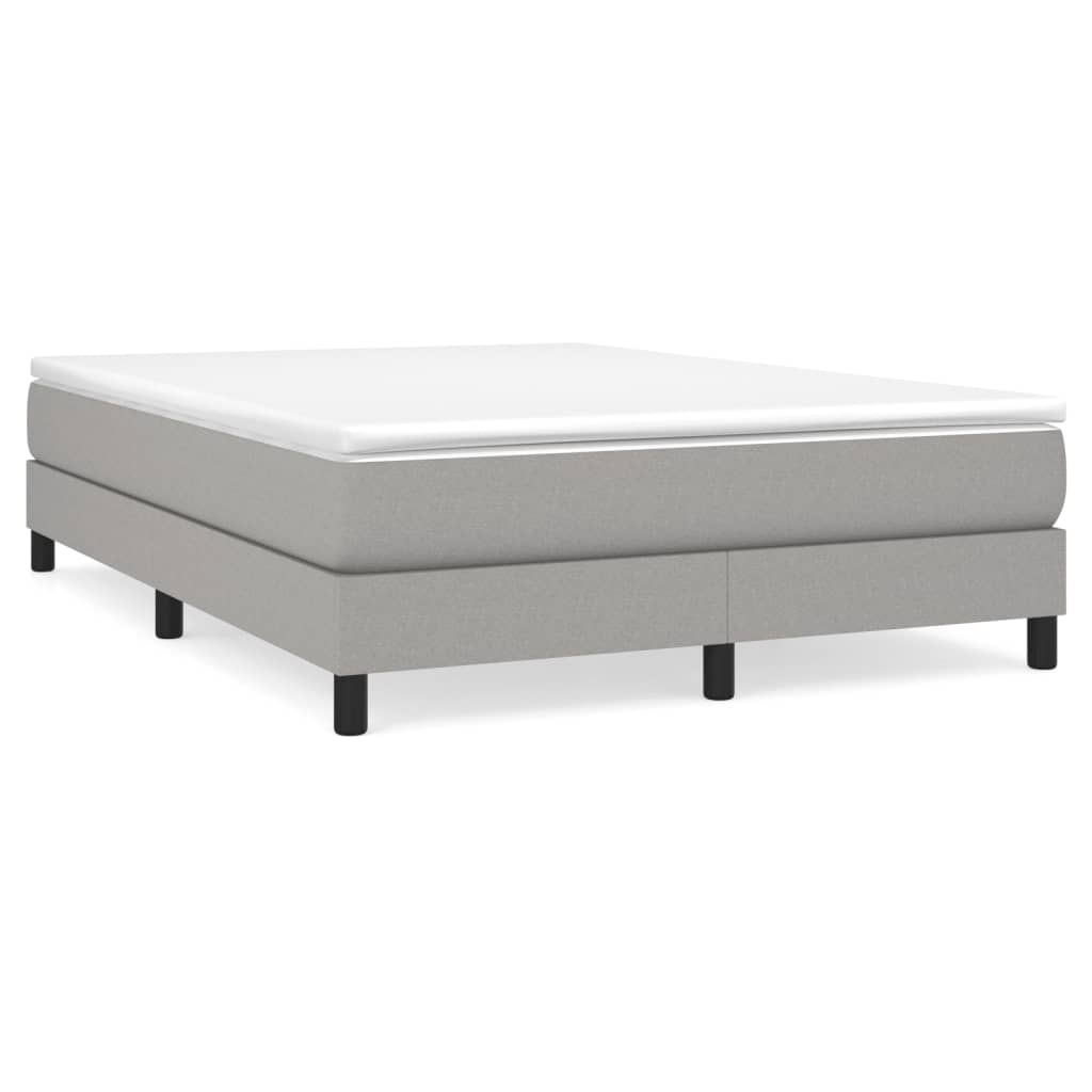 Bed Frame Upholstered Mattress Foundation Bedroom Furniture Fabric vidaXL - Picture 59 of 84