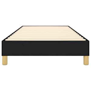 Rám postele s boxspringem černá 80 x 200 cm textil - obrázek 5