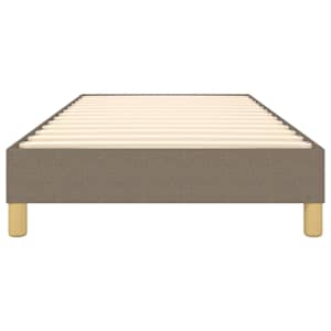 Rám postele s boxspringem taupe 80x200 cm textil - obrázek 5
