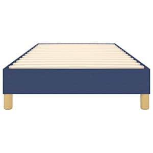 Rám postele s boxspringem modrá 80x200 cm textil - obrázek 4