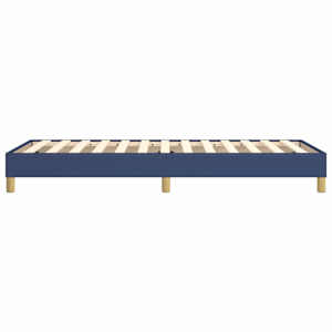 Rám postele s boxspringem modrá 80x200 cm textil - obrázek 5