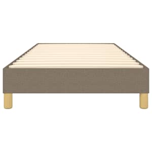 Rám postele s boxspringem taupe 90x190 cm textil - obrázek 5