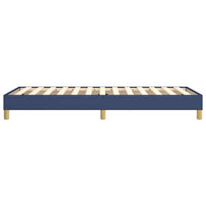 Rám postele s boxspringem modrá 90x190 cm textil - obrázek 6