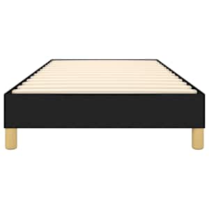 Rám postele s boxspringem černý 100 x 200 cm textil - obrázek 5