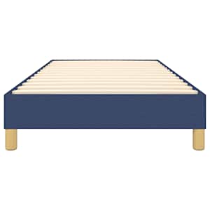 Rám postele s boxspringem modrá 100x200 cm textil - obrázek 5