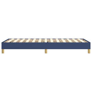 Rám postele s boxspringem modrá 100x200 cm textil - obrázek 6