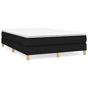 Rám postele s boxspringem černý 140 x 190 cm textil - obrázek 2