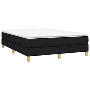 Rám postele s boxspringem černý 140 x 190 cm textil - obrázek 3