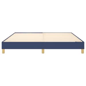 Rám postele s boxspringem modrý 180 x 200 cm textil - obrázek 5