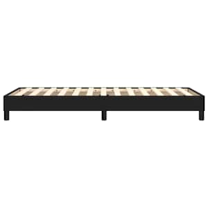 Rám postele s boxspringem černý 80 x 200 cm umělá kůže - obrázek 6