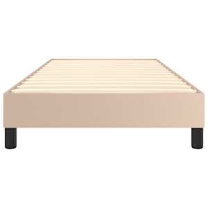 Rám postele s boxspringem cappuccino 90x200 cm umělá kůže - obrázek 5