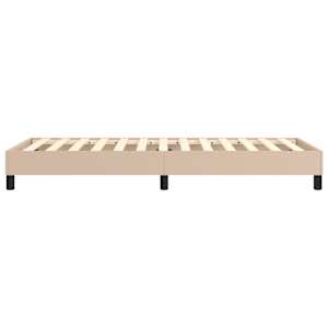 Rám postele s boxspringem cappuccino 90x200 cm umělá kůže - obrázek 6