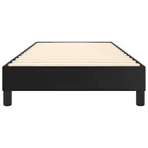 Rám postele s boxspringem černá 100 x 200 cm umělá kůže - obrázek 5
