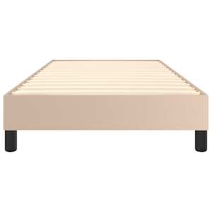 Rám postele s boxspringem cappuccino 100x200 cm umělá kůže - obrázek 5
