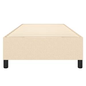 Rám postele s boxspringem krémově 80x200 cm textil - obrázek 5