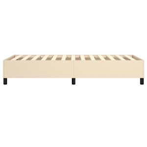 Rám postele s boxspringem krémově 80x200 cm textil - obrázek 6