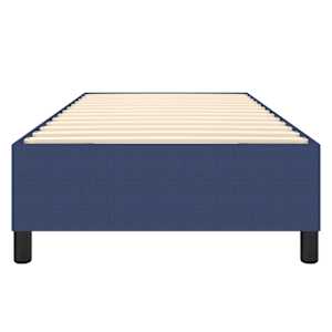 Rám postele s boxspringem modrá 90x190 cm textil - obrázek 5