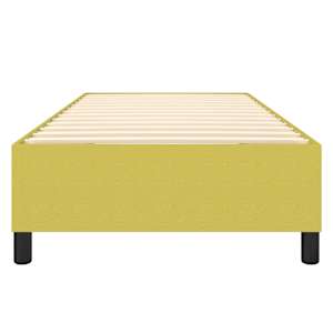 Rám postele s boxspringem zelený 90x190 cm textil - obrázek 5