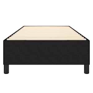 Rám postele s boxspringem černý 100 x 200 cm textil - obrázek 5